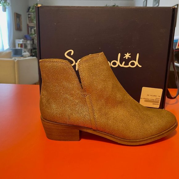 SPLENDID Hamptyn Bootie in Champagne size 7.5 - Picture 3 of 8